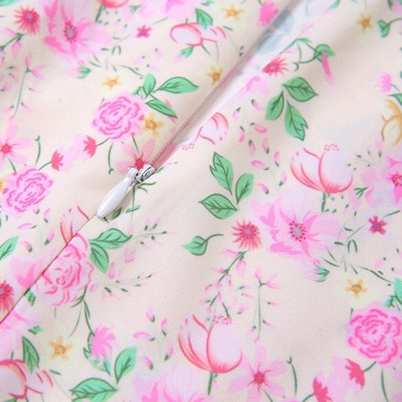 Floral Midi Dress - Picture 9 of 16